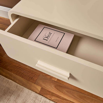 Otis Bedside Table - Beige