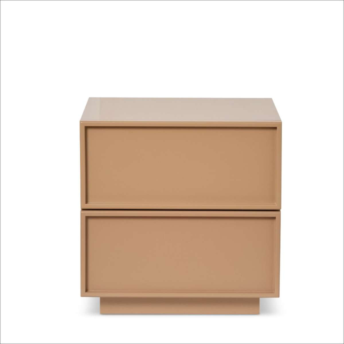 Osaka Bedside Table - Camel