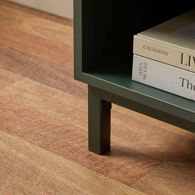 Murphy Bedside Table - Green/Natural