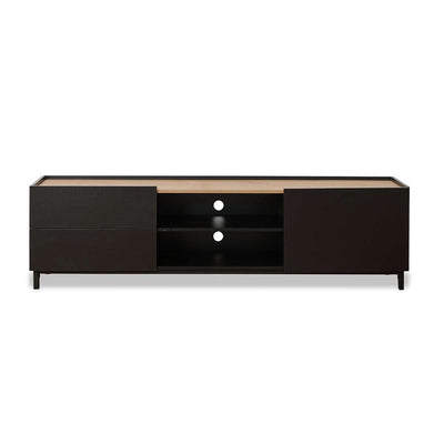 Murphy Entertainment Unit - Black/Natural