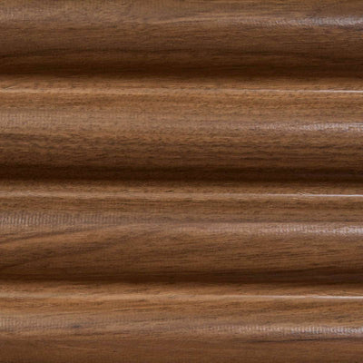 Theodore Ribbed Entertainment Unit - Walnut