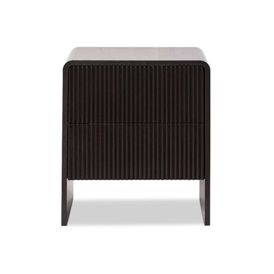Majorca Bedside Table - Black