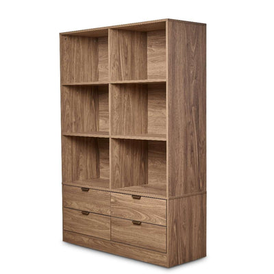 Maverick Bookcase - Pecan