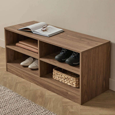 Maverick Storage Bench - Pecan