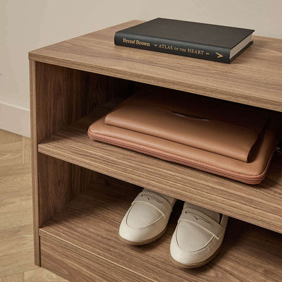 Maverick Storage Bench - Pecan