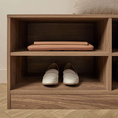 Maverick Storage Bench - Pecan