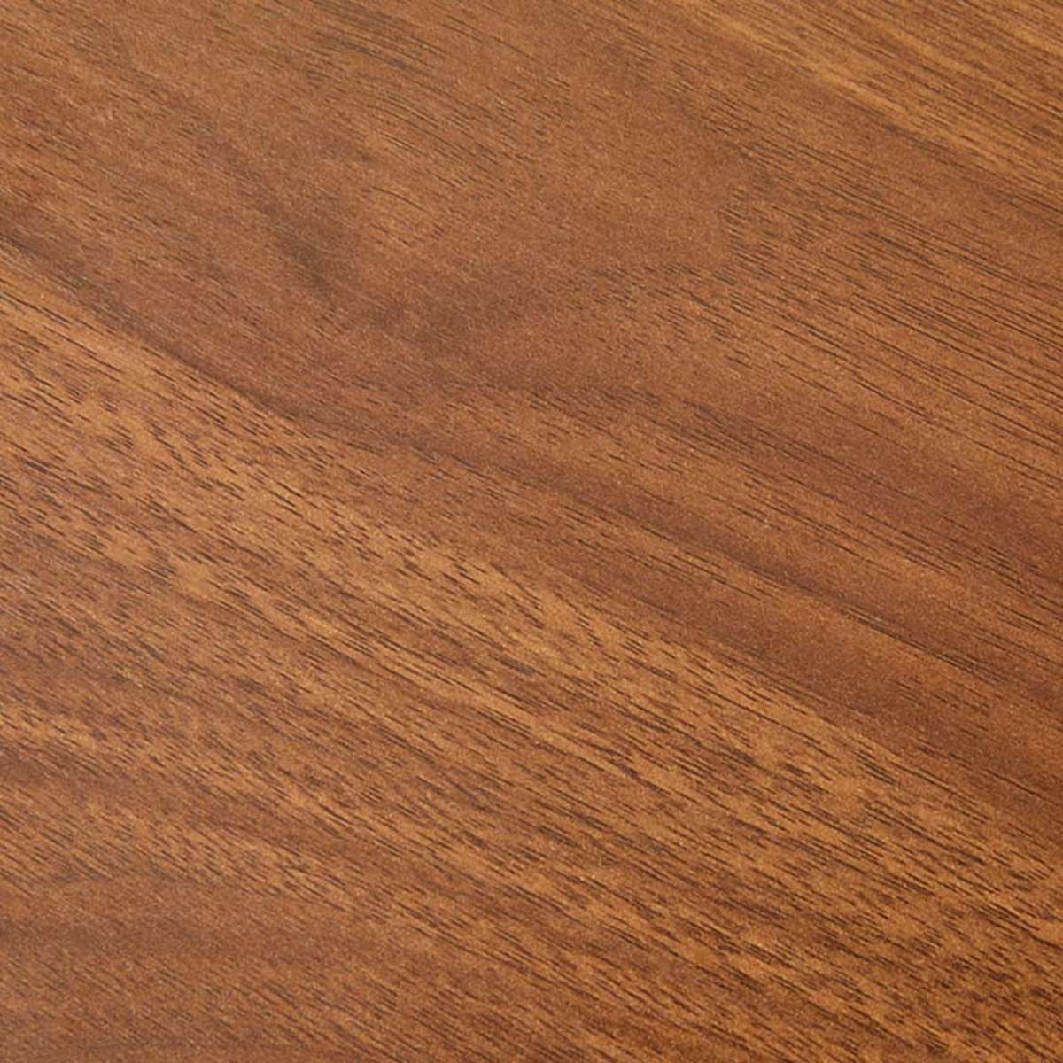 Deven Ball Feet Bedside Table - Walnut