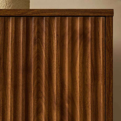 Deven Ball Feet Buffet - Walnut