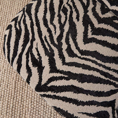 Ted Zebra Occasional Chair - Natural/Black