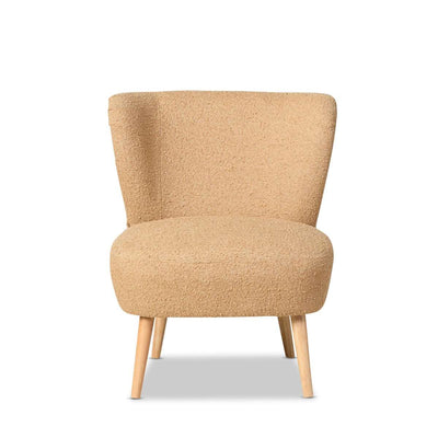 Harlyn Boucle Occasional Chair - Camel