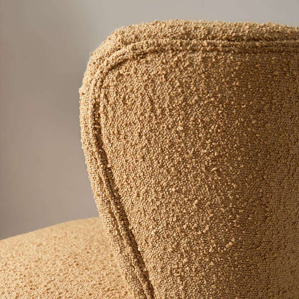 Harlyn Boucle Occasional Chair - Camel