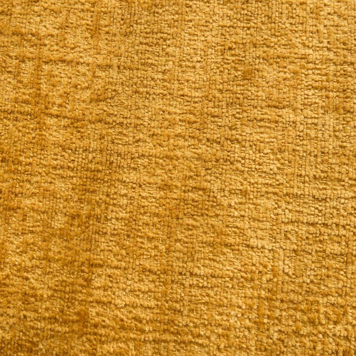 Vivi Chrome Stool - Mustard Chenille