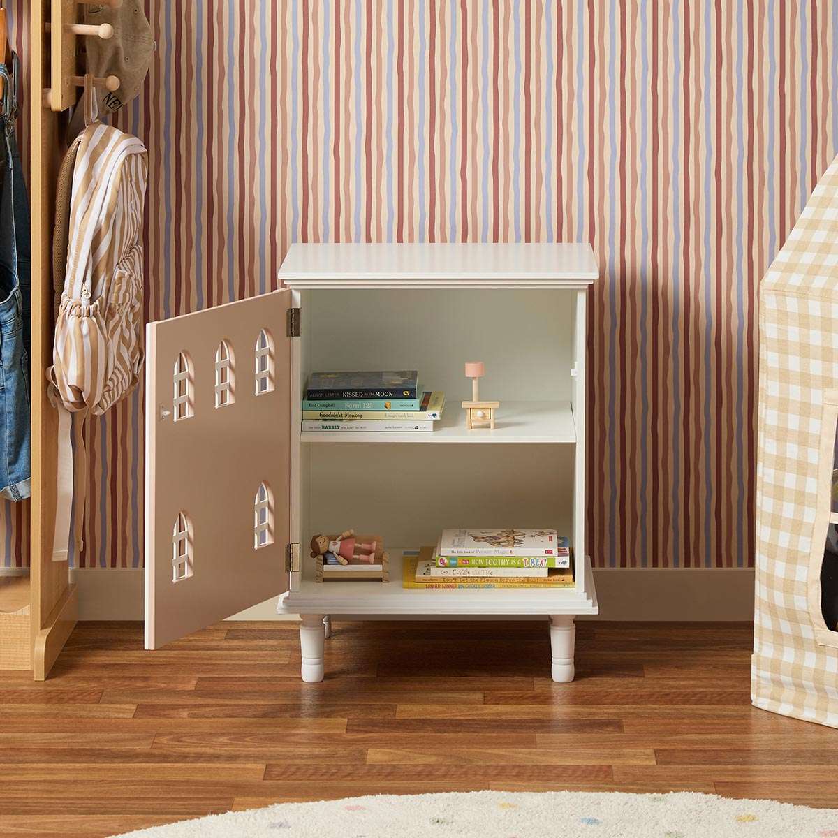 Dollhouse Bedside Table - Pink