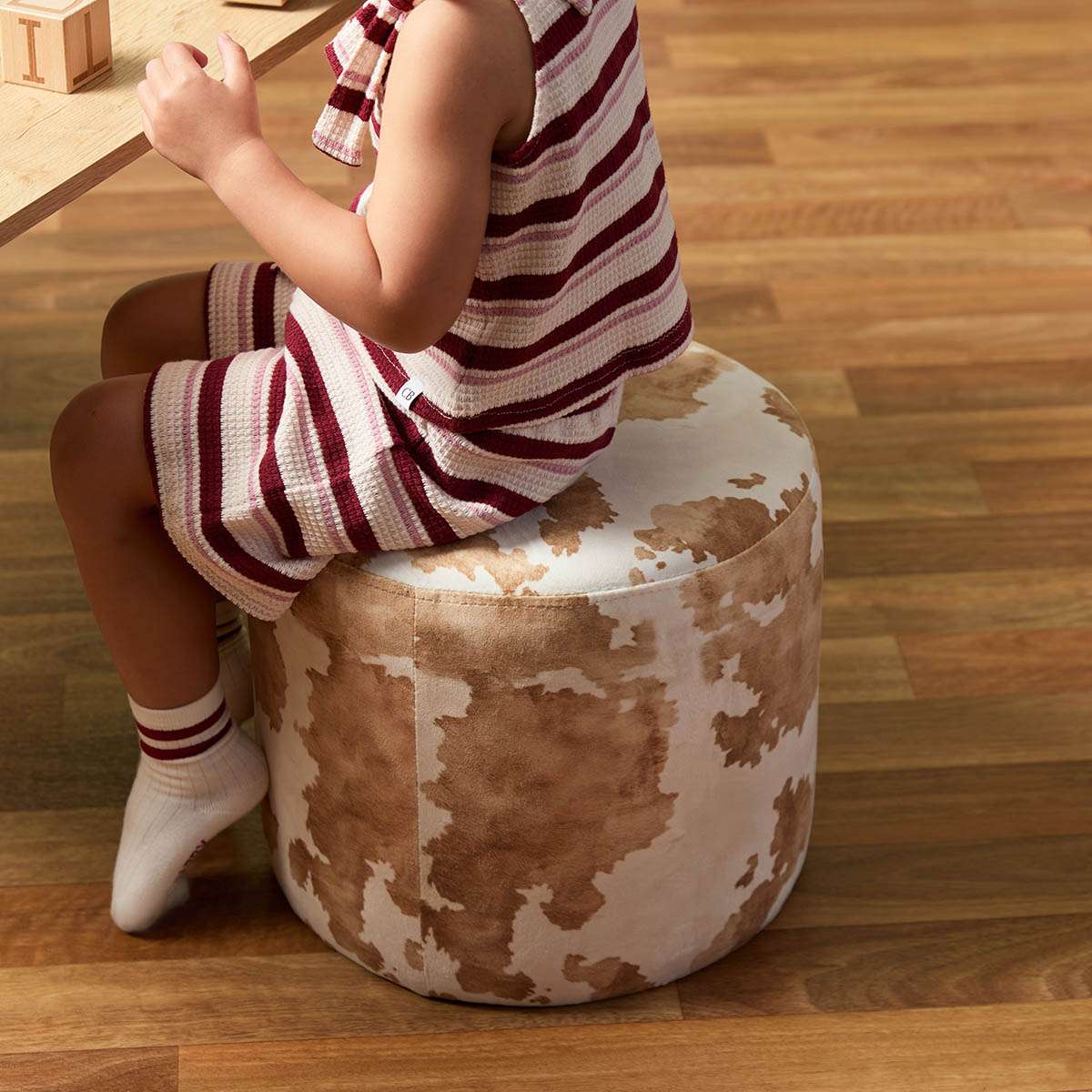 Mini Moo Stools - Set Of Two - Cow