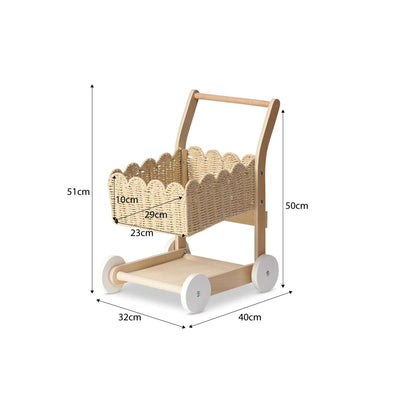 The Sensory Play Bundle - Messy Mud Kitchen and Basket Shopping Trolley