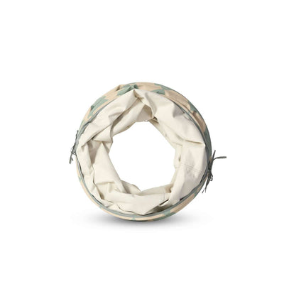 Tunnel - Green/Cream Checkerboard