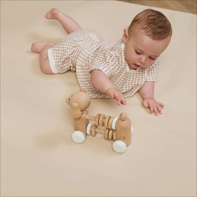 Padded Play Mat Reversible - Cream
