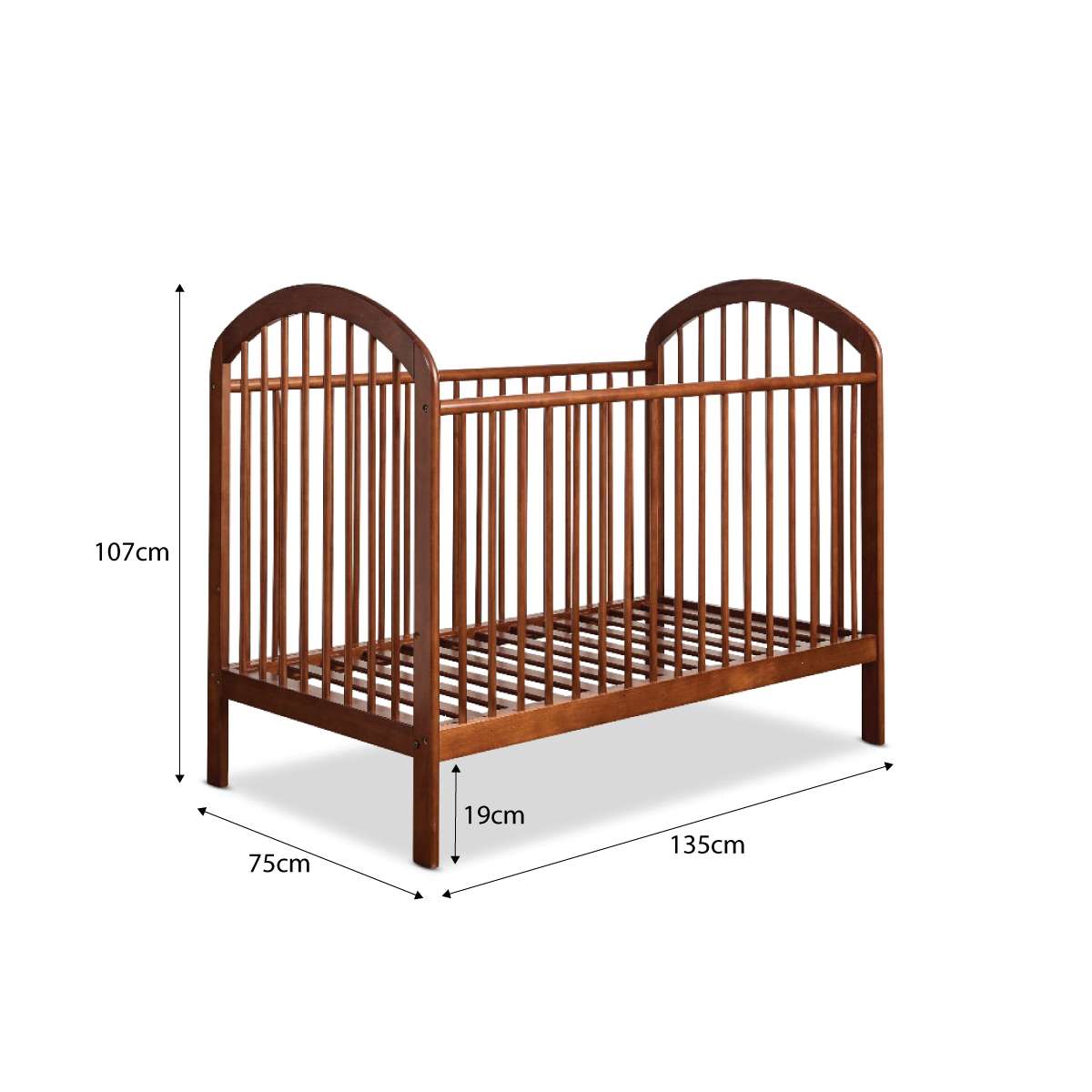 Archie Cot - Hazelnut