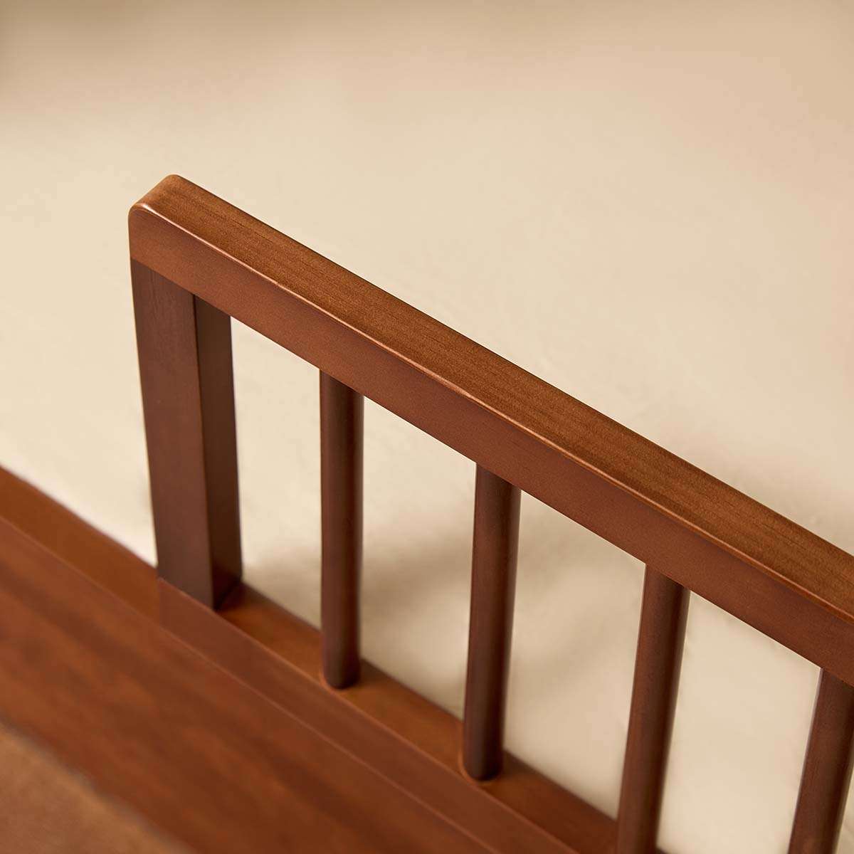 Archie Cot Toddler Bed Half Frame - Hazelnut