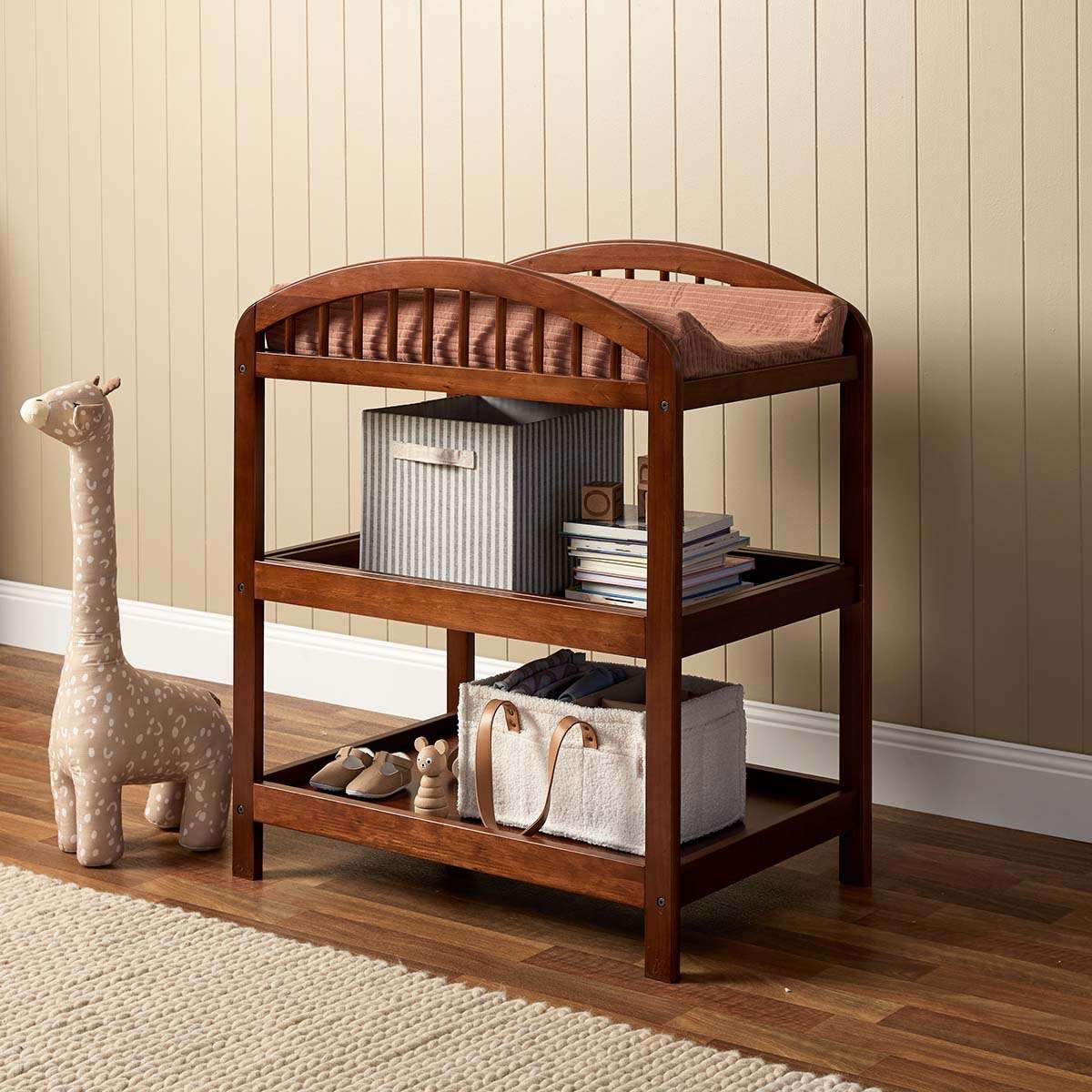 Archie Hazelnut Four Piece Nursery Set
