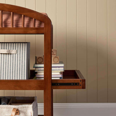 Archie 2 Shelf Change Table - Hazelnut