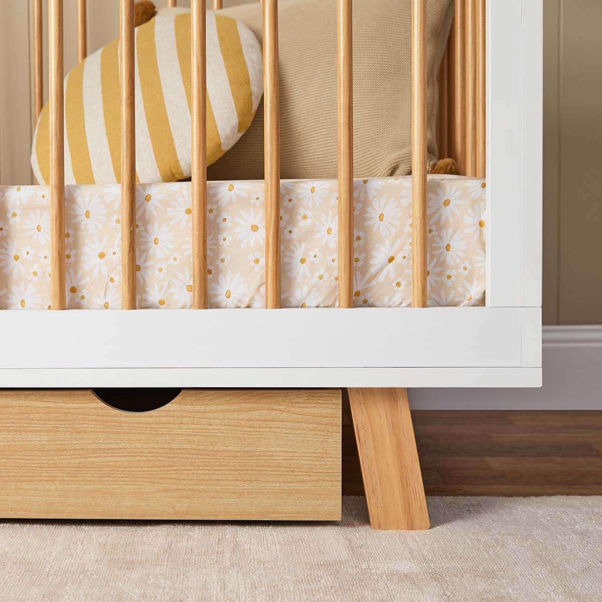 Mocka Under Cot Storage - Natural