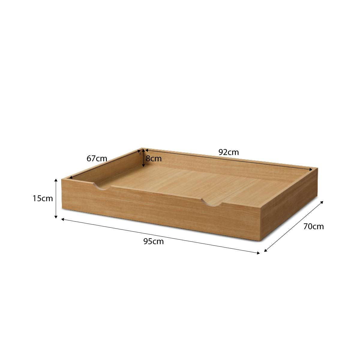 Mocka Under Cot Storage - Natural