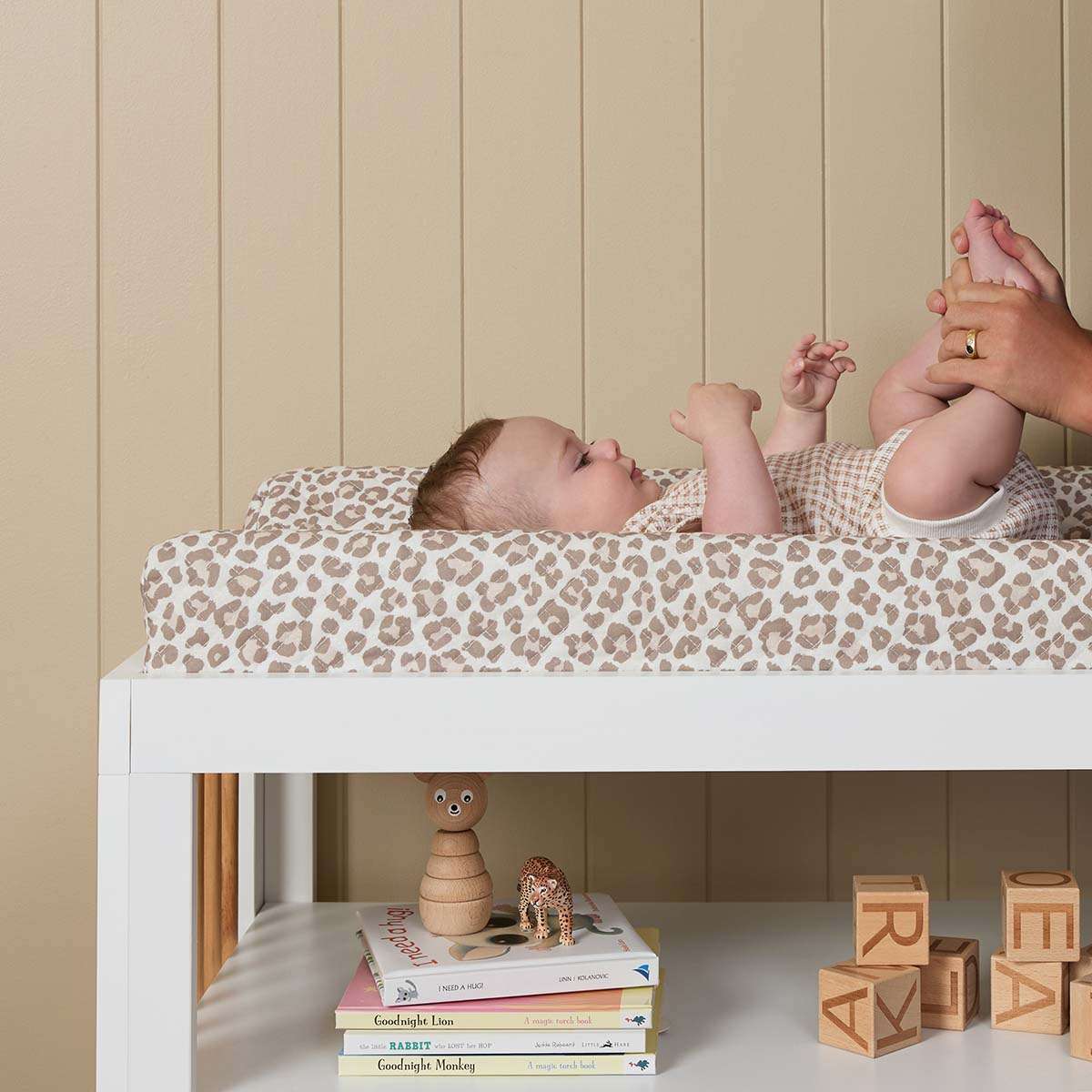 Mocka Animal Print Change Mat Cover