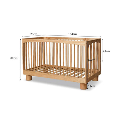 Addison Natural Four Piece Nursey Set
