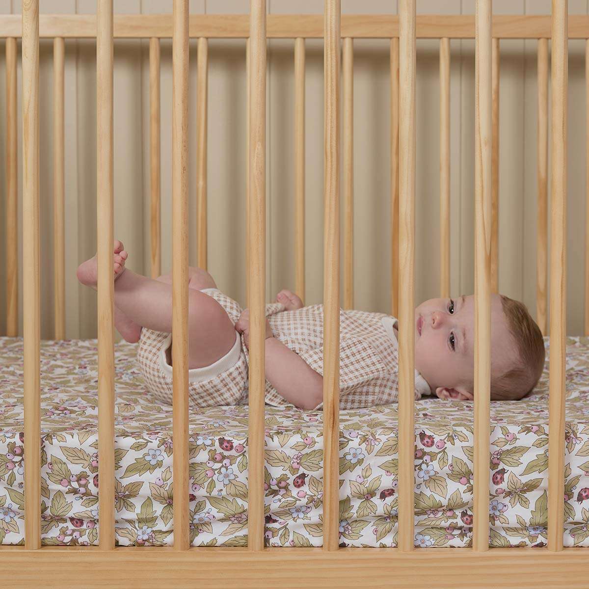 Mocka Dream Cot - Natural