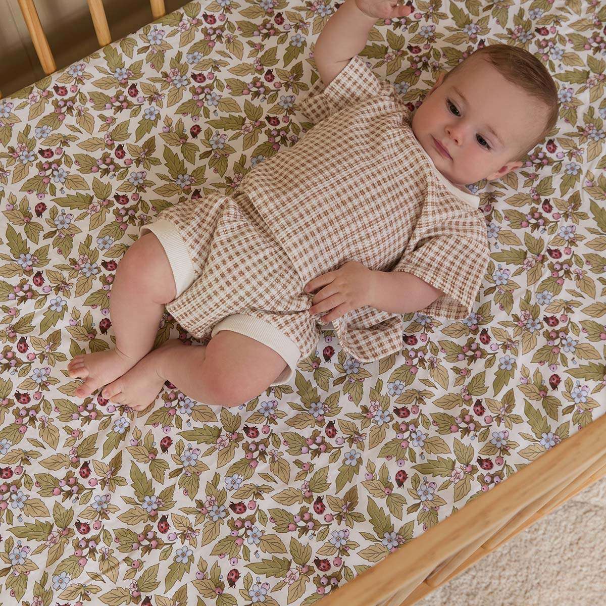 Mocka Dream Cot - Natural