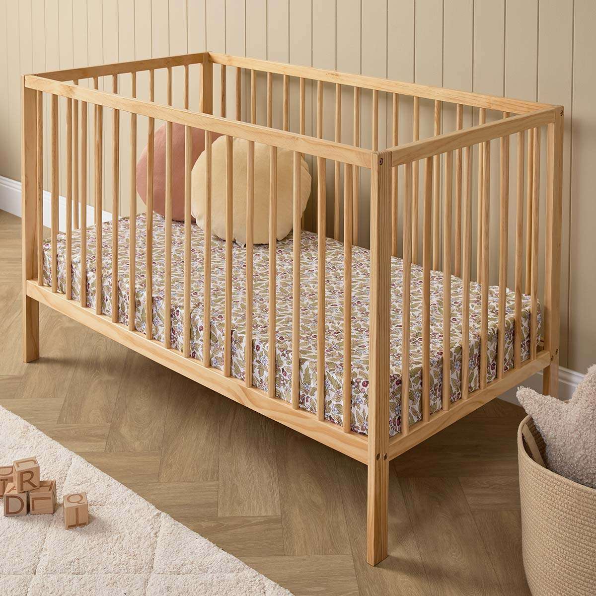 Mocka Dream Cot - Natural