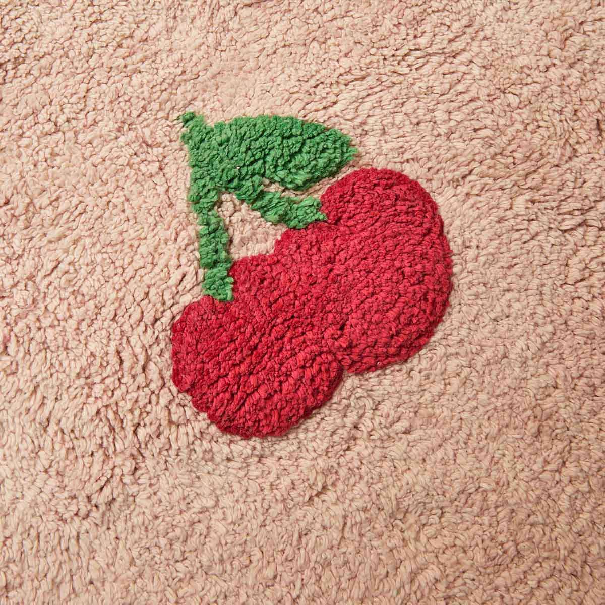 Addy Rectangle Cherry Rug - Pink