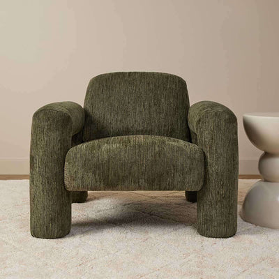 Felix Occasional Chair - Dark Green