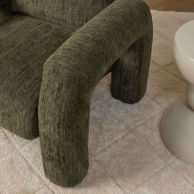 Felix Occasional Chair - Dark Green