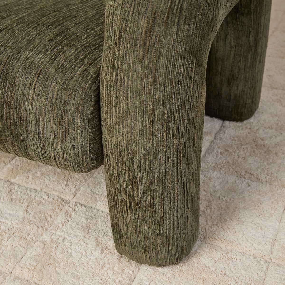 Felix Occasional Chair - Dark Green