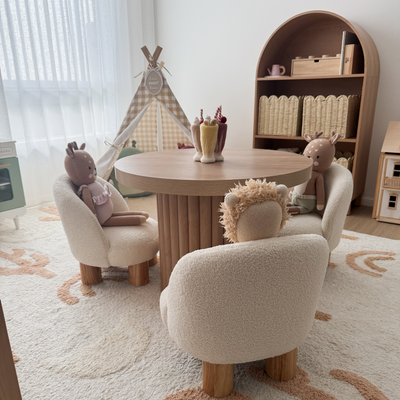 Mini Roo Ribbed Play Table