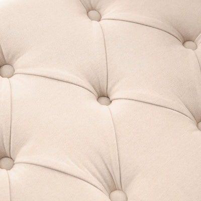 Upholstered Storage Bench Arm Bench Entryway Bench with Tufted Flip Top 50.4 Inches