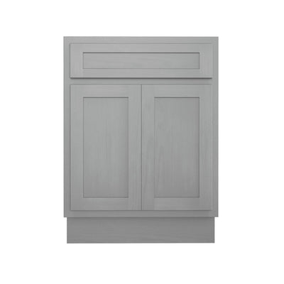 Vanity Art 24-inch Solid Wood Single Sink Bathroom Vanity Cabinet