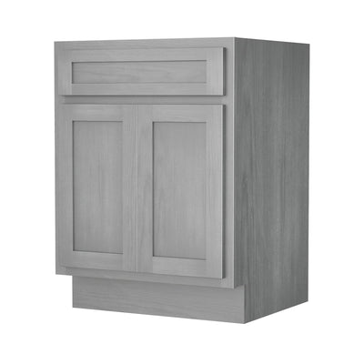 Vanity Art 24-inch Solid Wood Single Sink Bathroom Vanity Cabinet