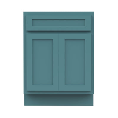 Vanity Art 24-inch Solid Wood Single Sink Bathroom Vanity Cabinet