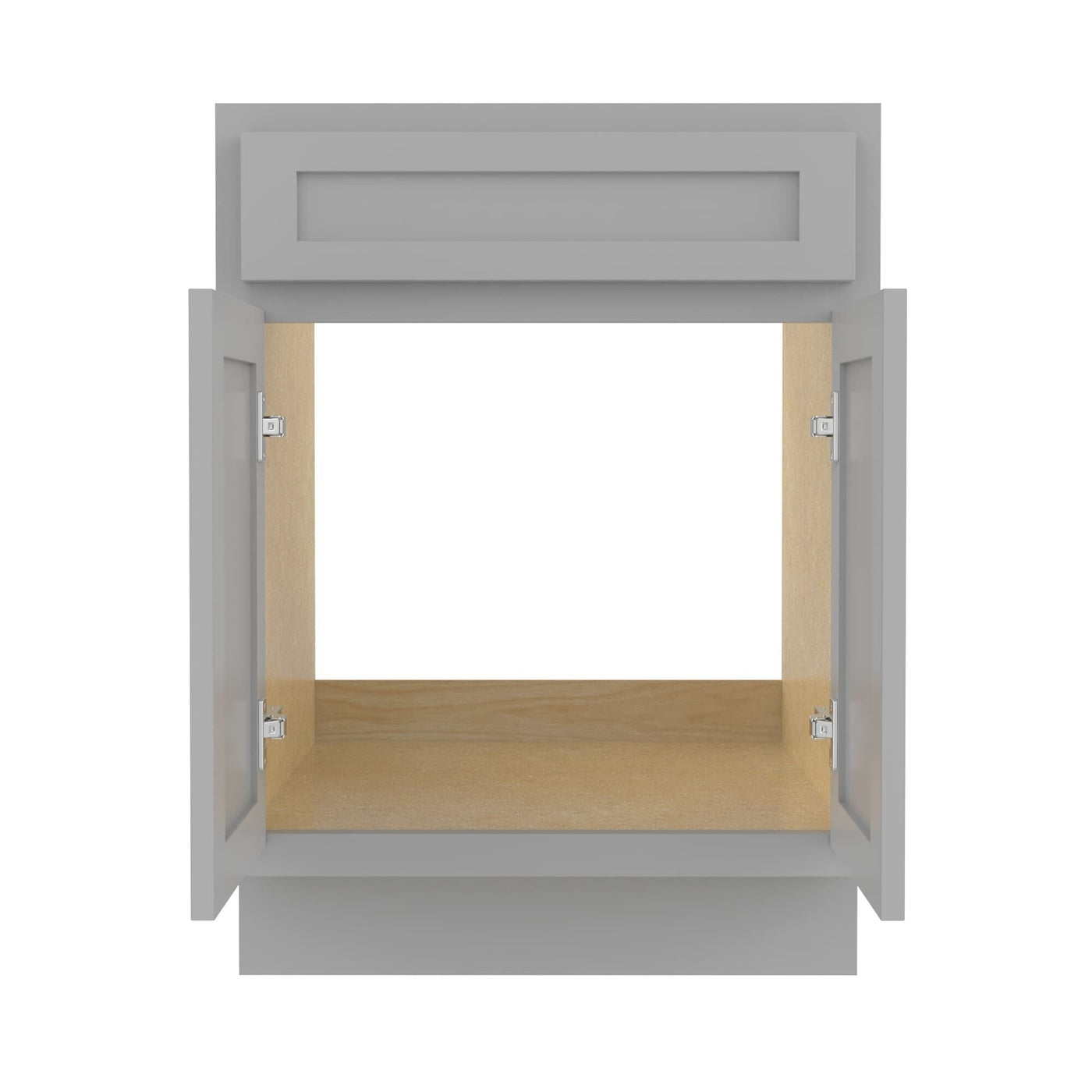 Vanity Art 24-inch Solid Wood Single Sink Bathroom Vanity Cabinet