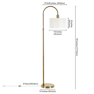 Veronica Arc Floor Lamp
