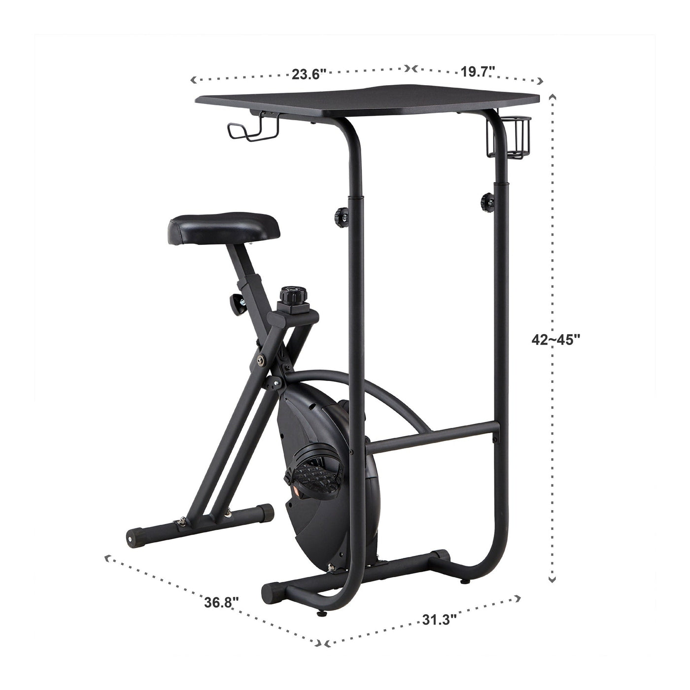 Virgil Exercise Bike Desk by iNSPIRE Q Classic.