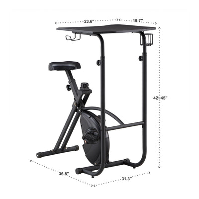 Virgil Exercise Bike Desk by iNSPIRE Q Classic.