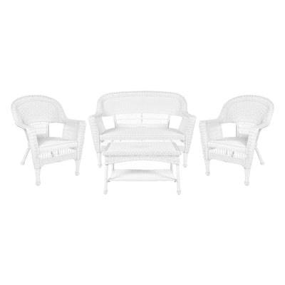 Wicker Patio 4-piece Conversation Set