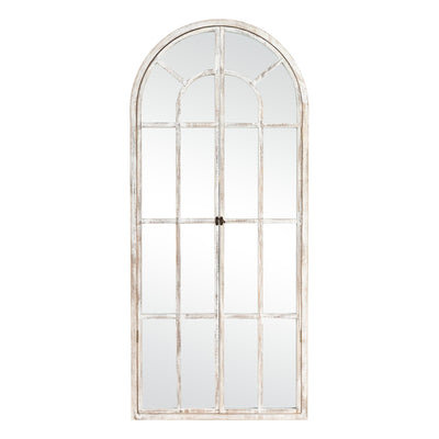 Window Mirror Arched Wood Mirror 71'' L*31'' W