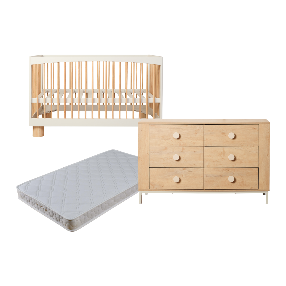 Addison Cot Three Piece Nursery Set