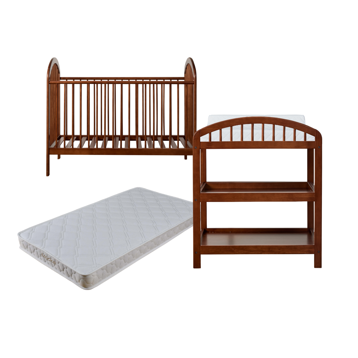 Archie Hazelnut Four Piece Nursery Set