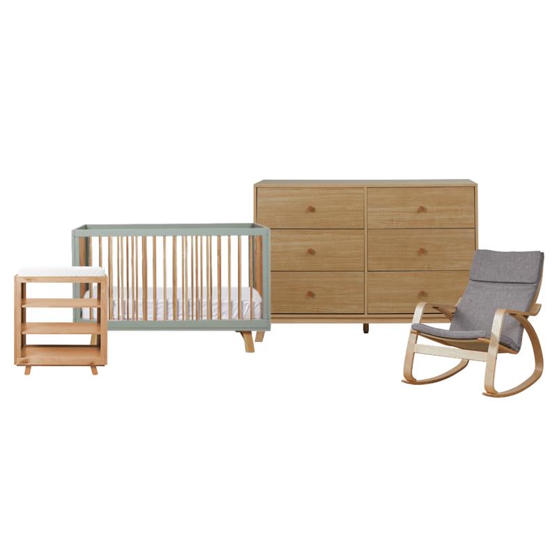 Aspen Sage Six Piece Nursery Set